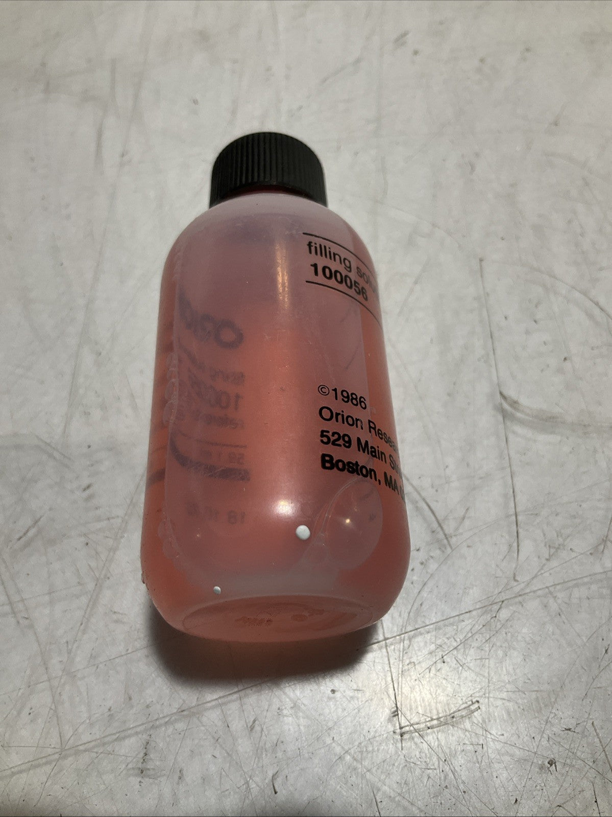 ORION 181073 FILLING SOLUTION FOR 100056 REFERENCE ELECTRODE 59.1ML QTY3 Y2M
