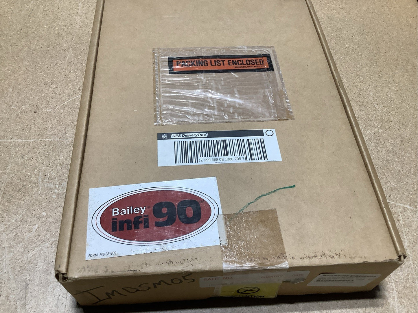 BAILEY INFI90 IMDSM05 FORM MS-35-989 MODULE SLAVE Y2M
