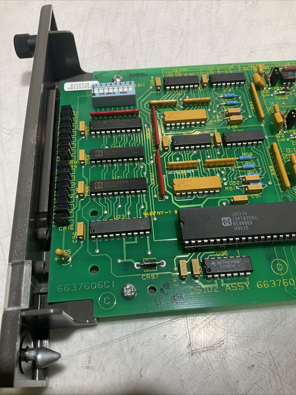 BAILEY INFI90 IMDS102 6637607B1 DIGITAL INPUT SLAVE MODULE 5VDC 80M Y2M