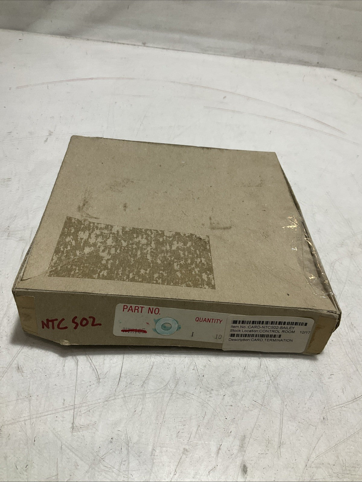 BAILEY NTCS02-6635392F1 CONTROL MODULE TERMINAL CIRCUIT UNIT 125VDC Y2M