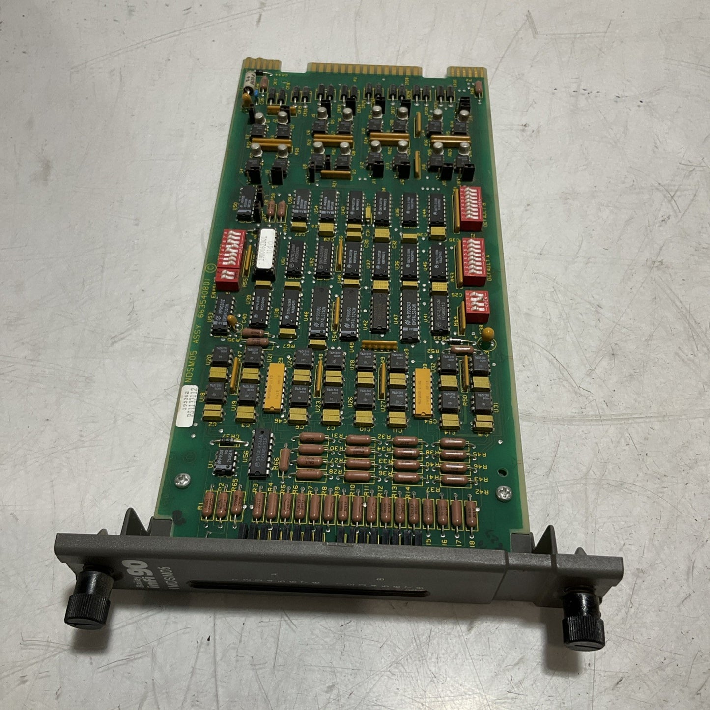 BAILEY INFI90 IMDSM05 6635408DI DIGITAL I/0 SLAVE MODULE 24VDC 125MA Y2M