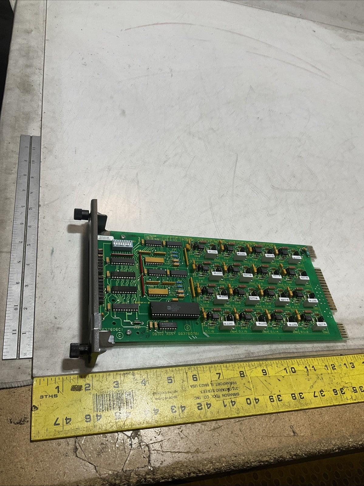 BAILEY INFI90 IMDS102 6637607B1 DIGITAL INPUT SLAVE MODULE 5VDC 80M Y2M