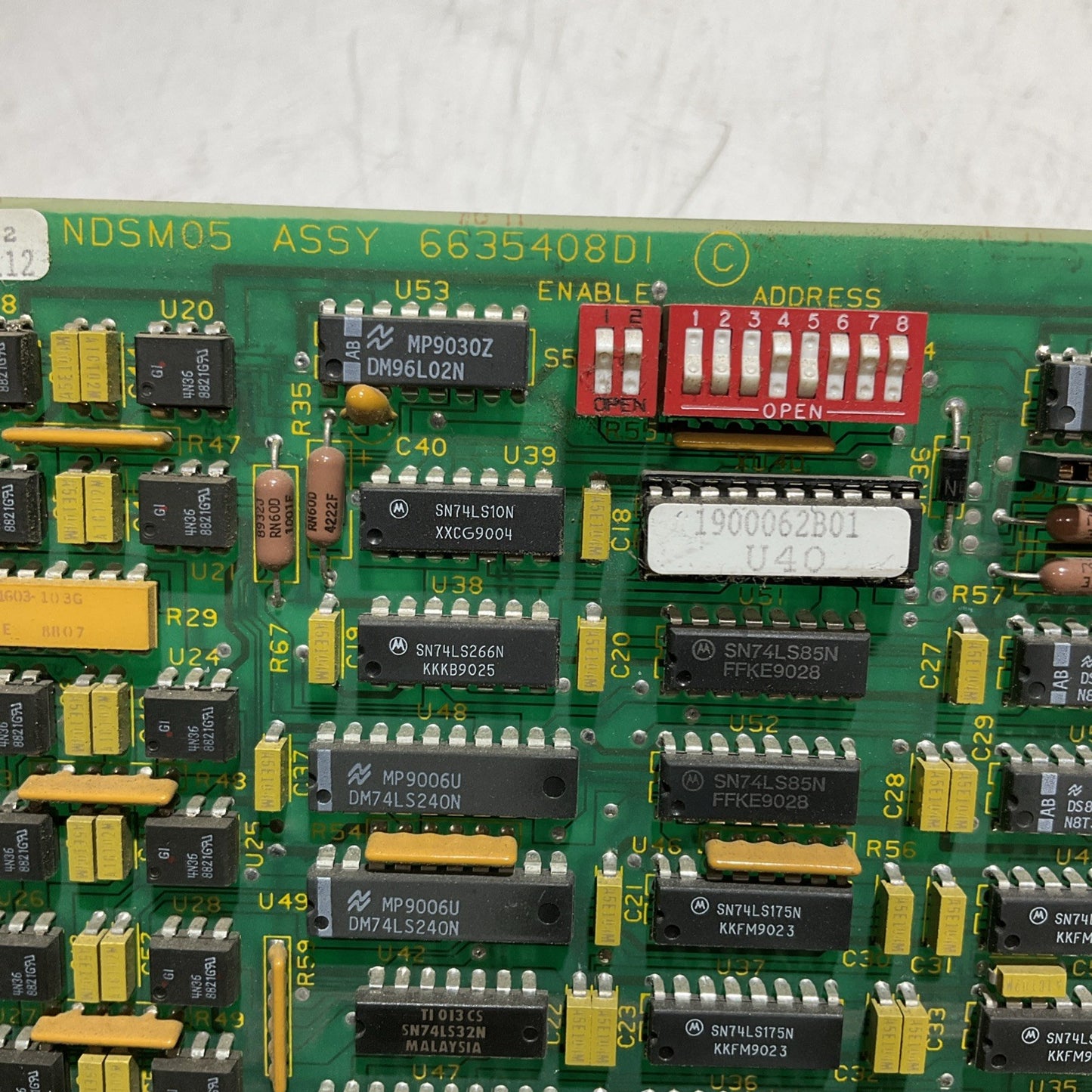 BAILEY INFI90 IMDSM05 6635408DI DIGITAL I/0 SLAVE MODULE 24VDC 125MA Y2M