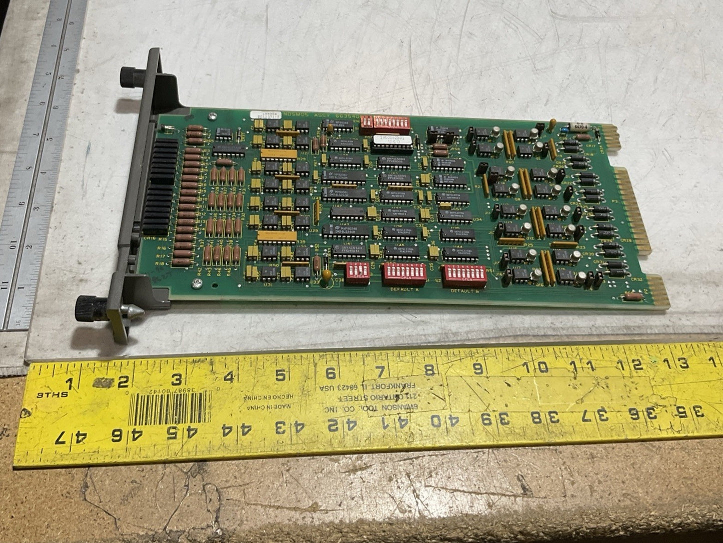 BAILEY INFI90 IMDSM05 6635408DI DIGITAL I/0 SLAVE MODULE 24VDC 125MA Y2M