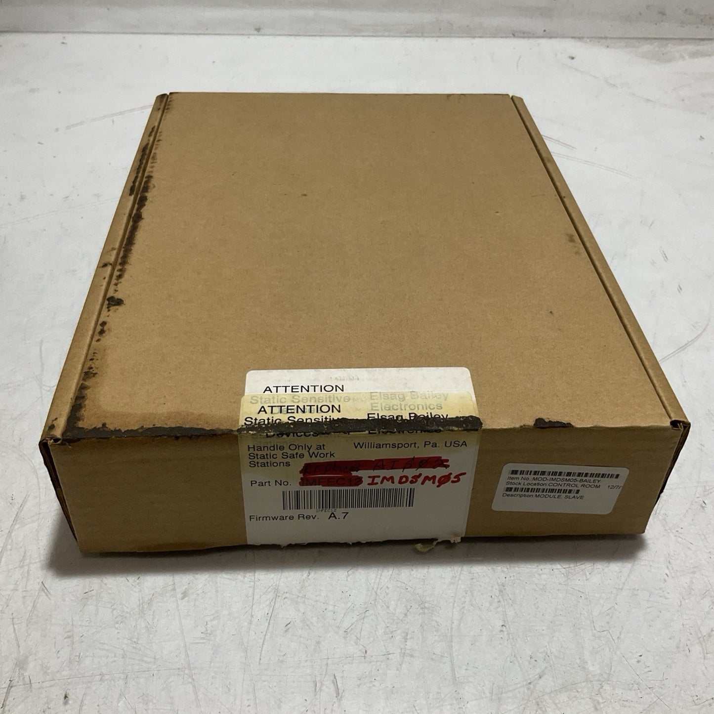 BAILEY INFI90 IMDSM05 6635408DI DIGITAL I/0 SLAVE MODULE 24VDC 125MA Y2M