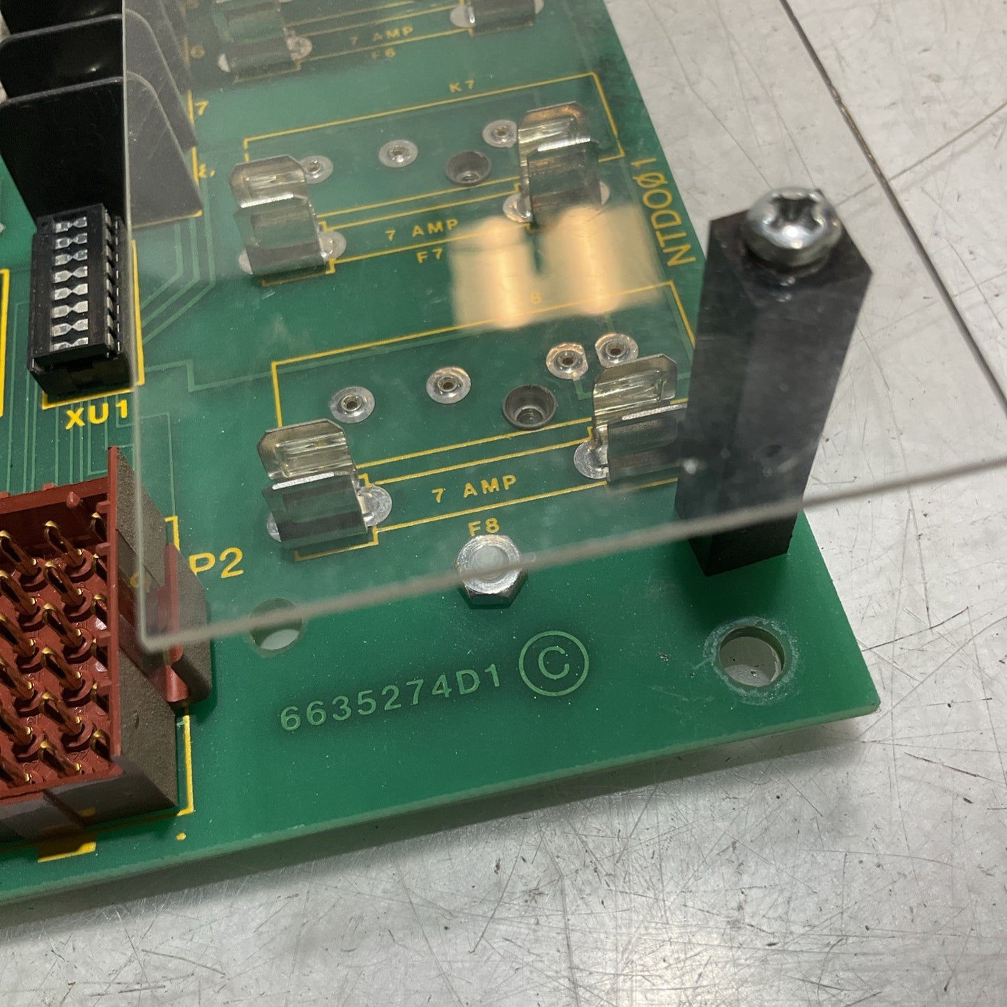 ABB; BAILEY NTD001 NETWORK 90 POWER OUTPUT CARD TERMIN UNIT CIRCUIT BOARD Y2M