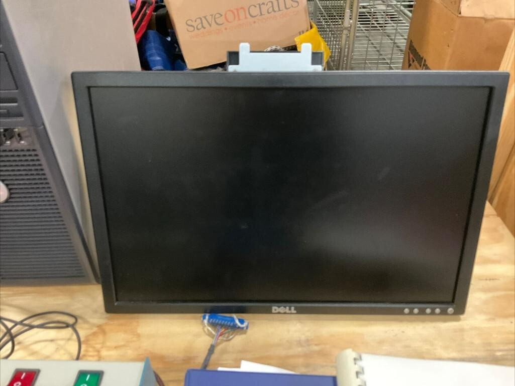 MIRTEC MV-2HT 2HTL DESK TOP AOI MACHINE W/ PC AND ACCESSORIES