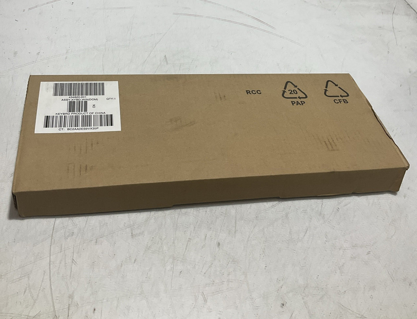 HP 435302-001-9109 BLACK WIRED KEYBOARD Y2M