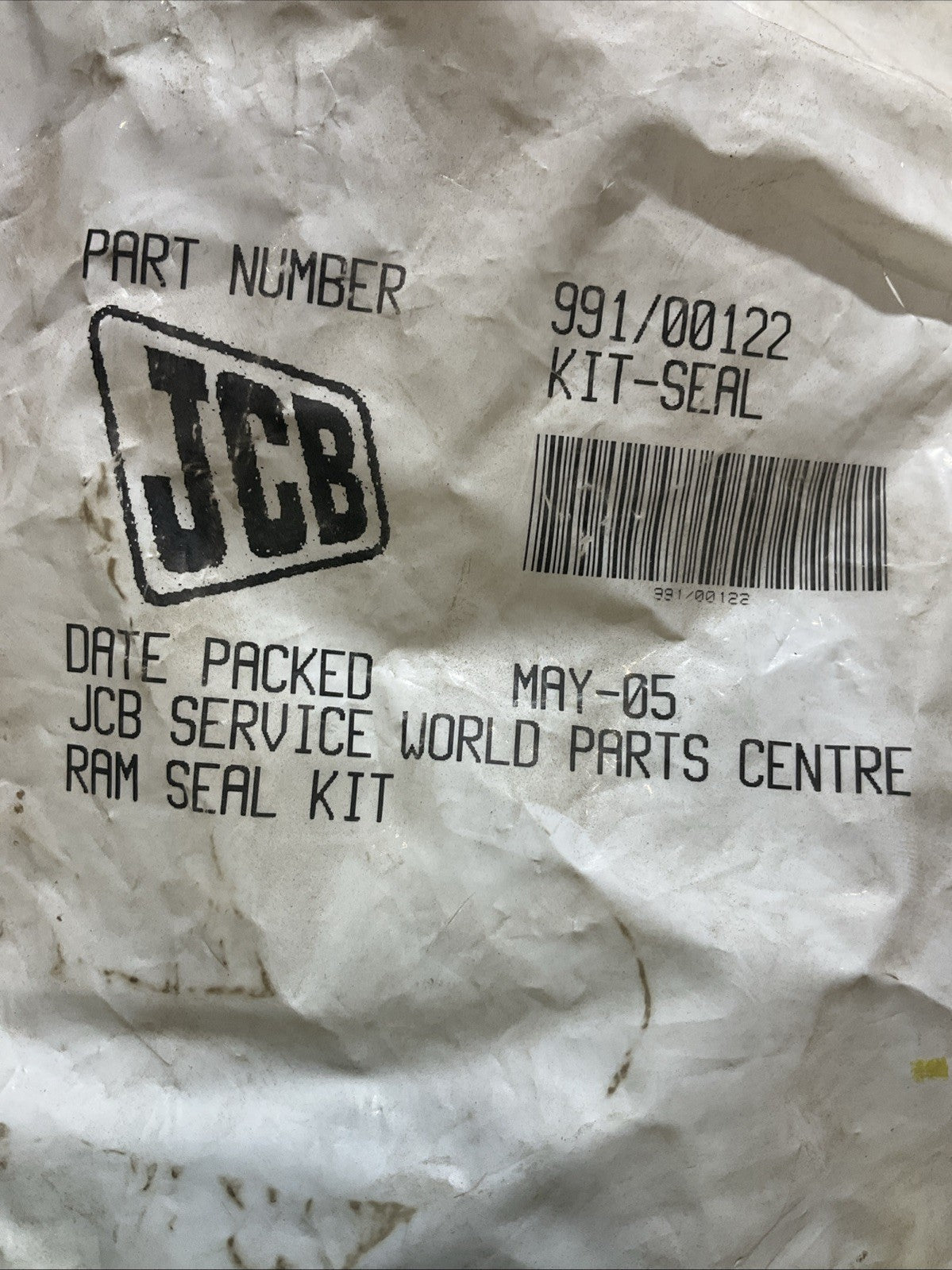 JCB 991/00122 AFTERMARKET HYDRAULIC CYLINDER SEAL KIT Y2M