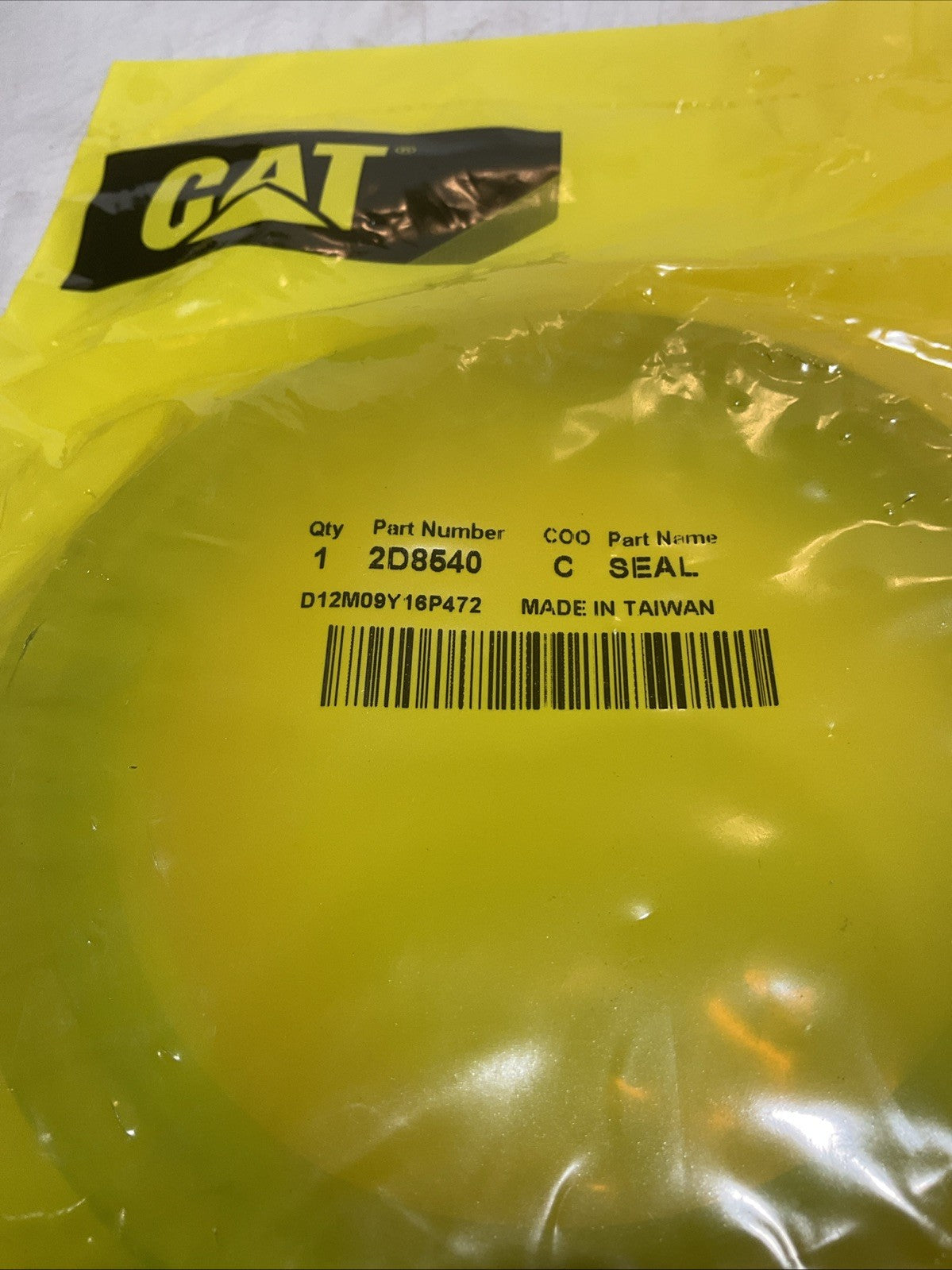 CAT 2D8540 SHAFT DIAMETER RUBBER SEAL LOT OF 3 Y2M