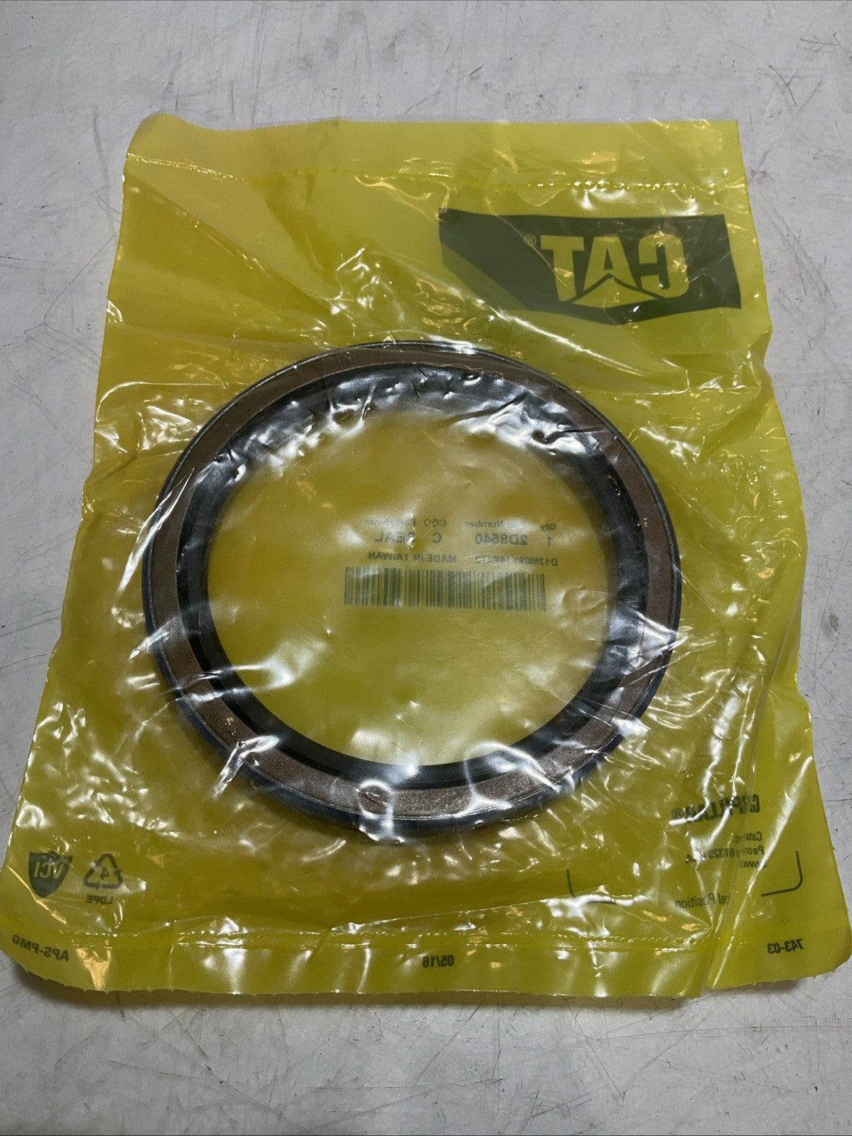 CAT 2D8540 SHAFT DIAMETER RUBBER SEAL LOT OF 3 Y2M
