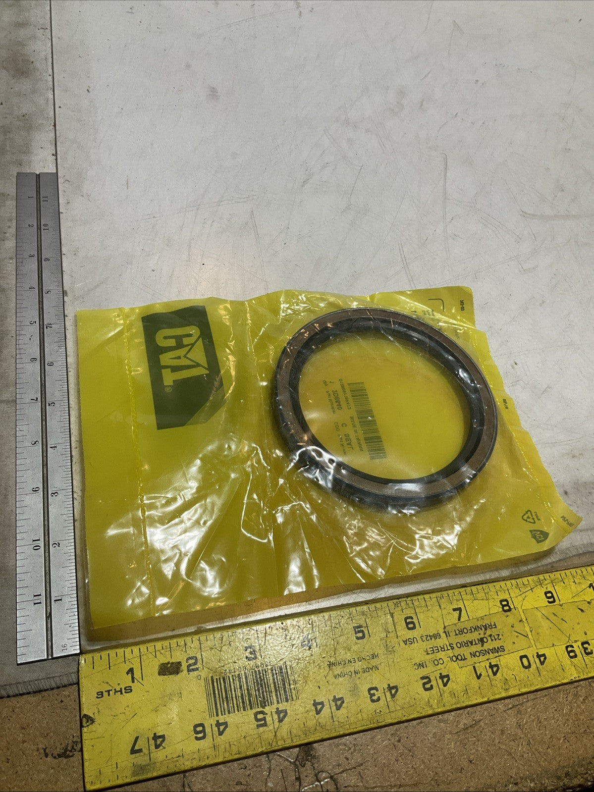 CAT 2D8540 SHAFT DIAMETER RUBBER SEAL LOT OF 3 Y2M