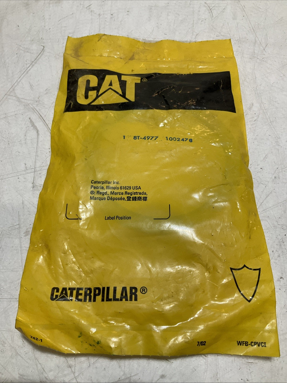 CAT-CATERPILLAR 8T4977-1002478 OIL SEAL REPLACEMENT Y2M