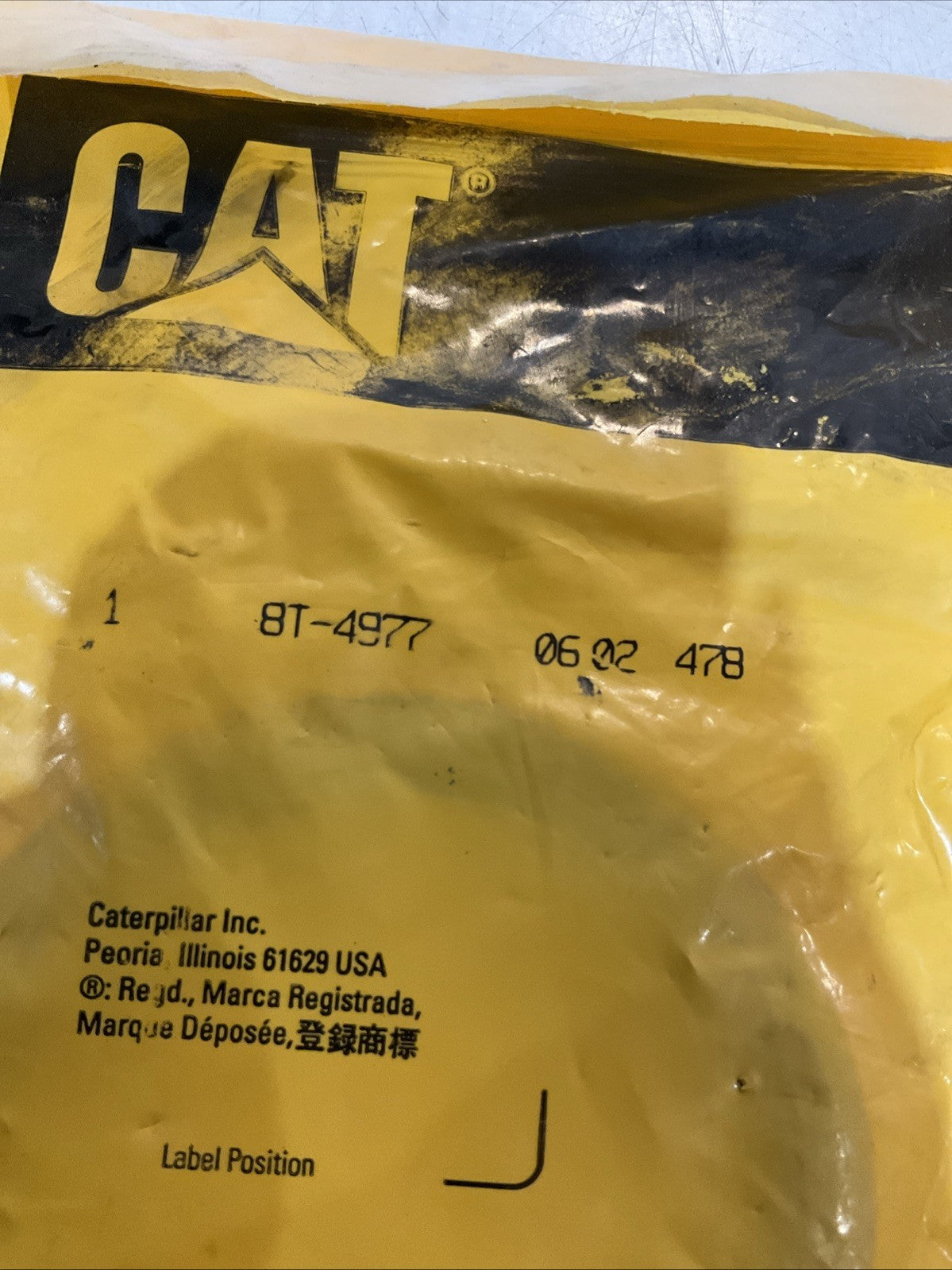 CAT-CATERPILLAR 8T-4977 OIL SEAL LIP TYPE SEAL Y2M