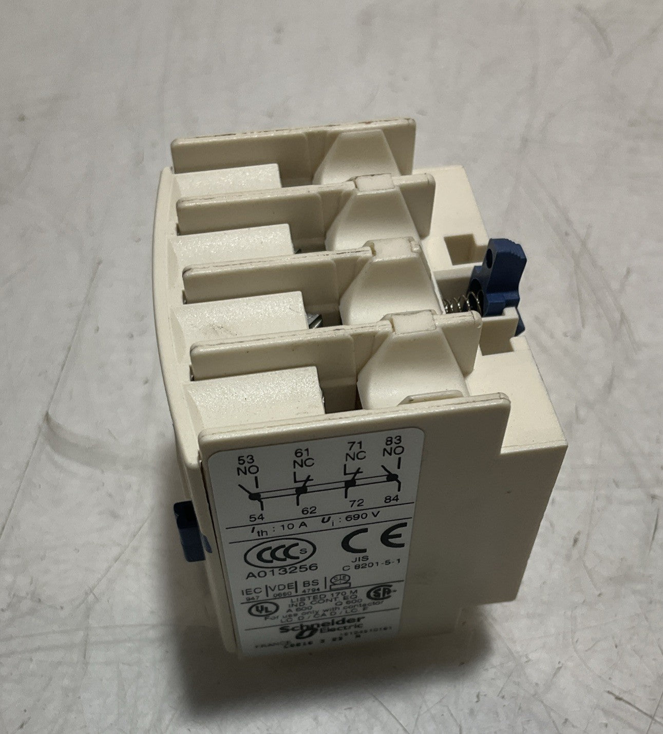 TELEMECANIQUE LADN22 AUXILIARY CONTACT BLOCK Z2M