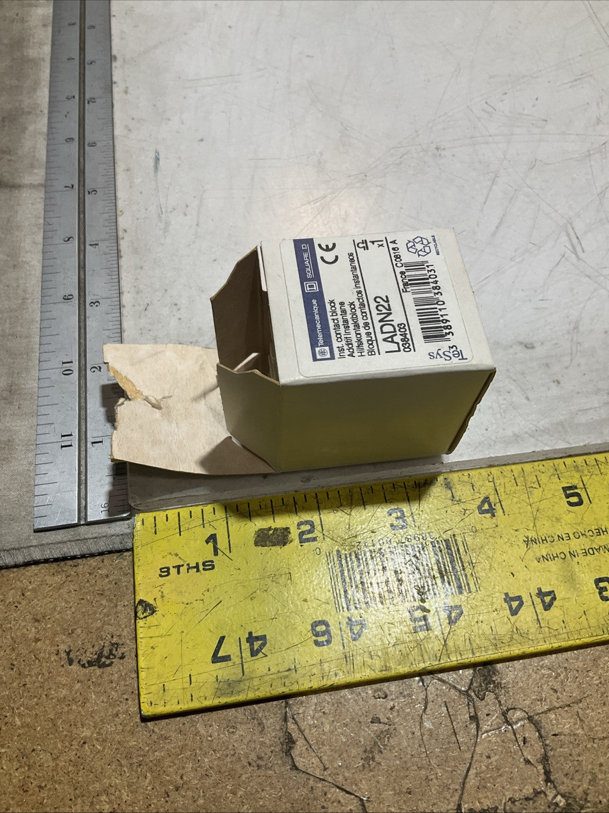 TELEMECANIQUE LADN22 AUXILIARY CONTACT BLOCK Z2M