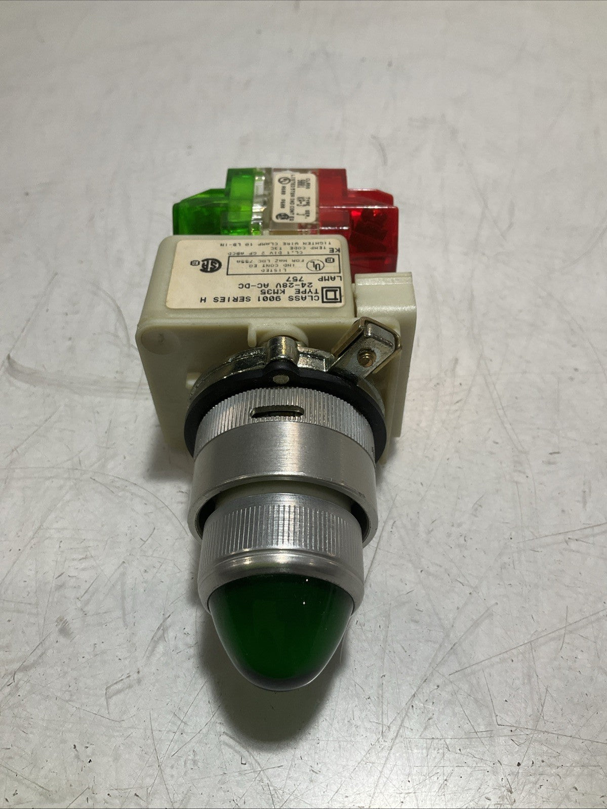 SQUARE D KM35 24-28V AC-DC 9001 SERIES H LAMP 757 SWITCH Z2M