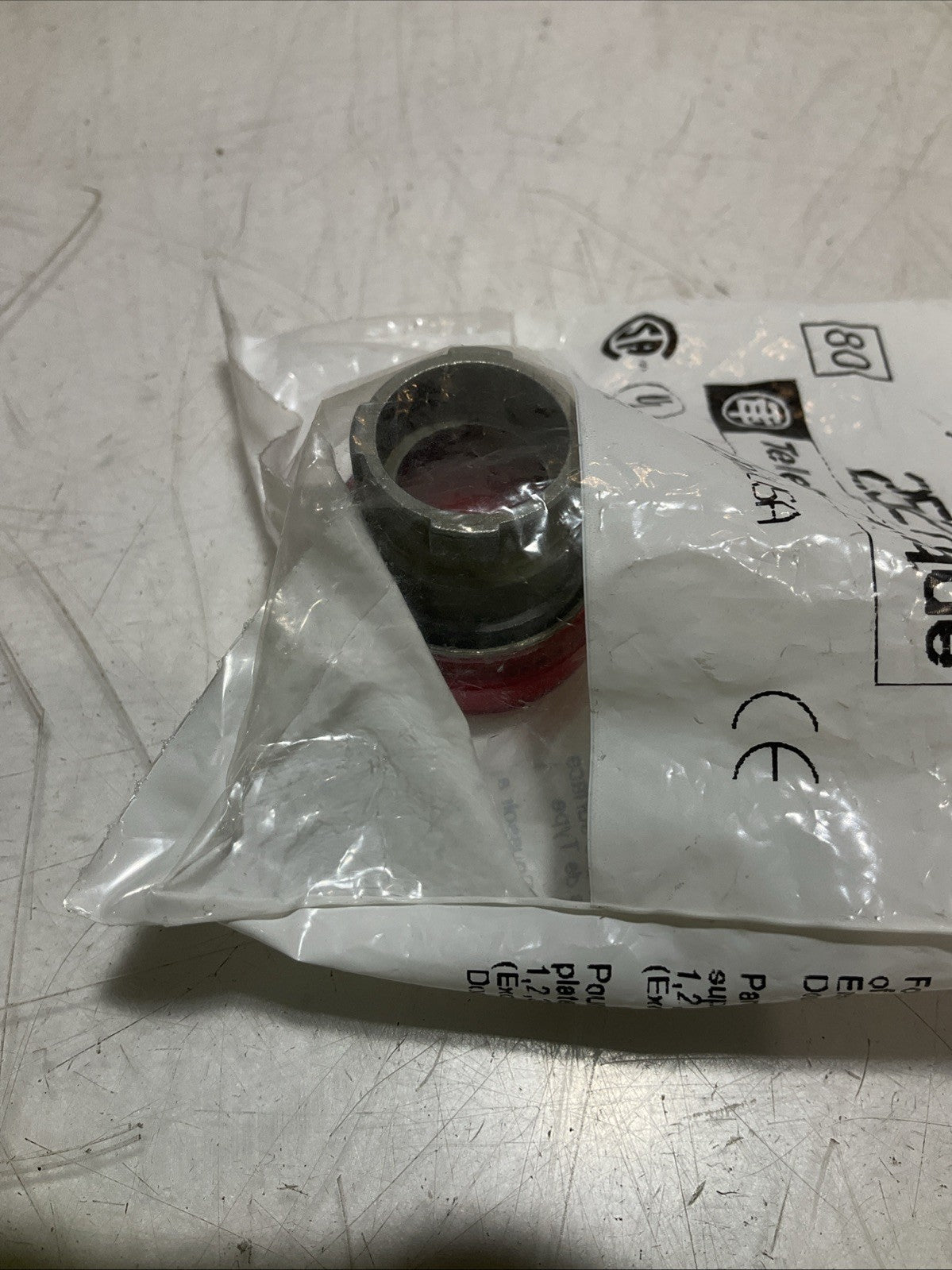 TELEMECANIQUE ZB2BV04 - 25276 ROUND RED PILOT LIGHT HEAD LOT OF 3 Z2M