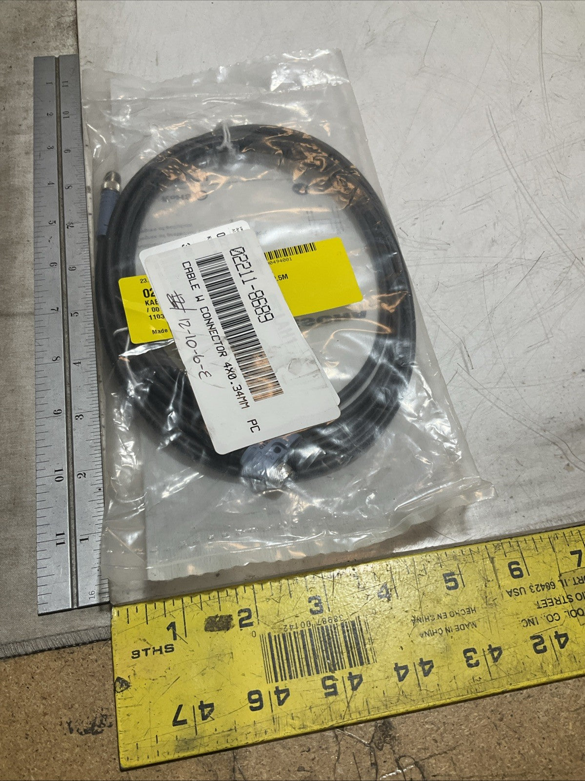 ESCHA 8065510 WIRE CABLE CONNECTOR 4X0.3MM PC 60V LOT OF 2 Z2M