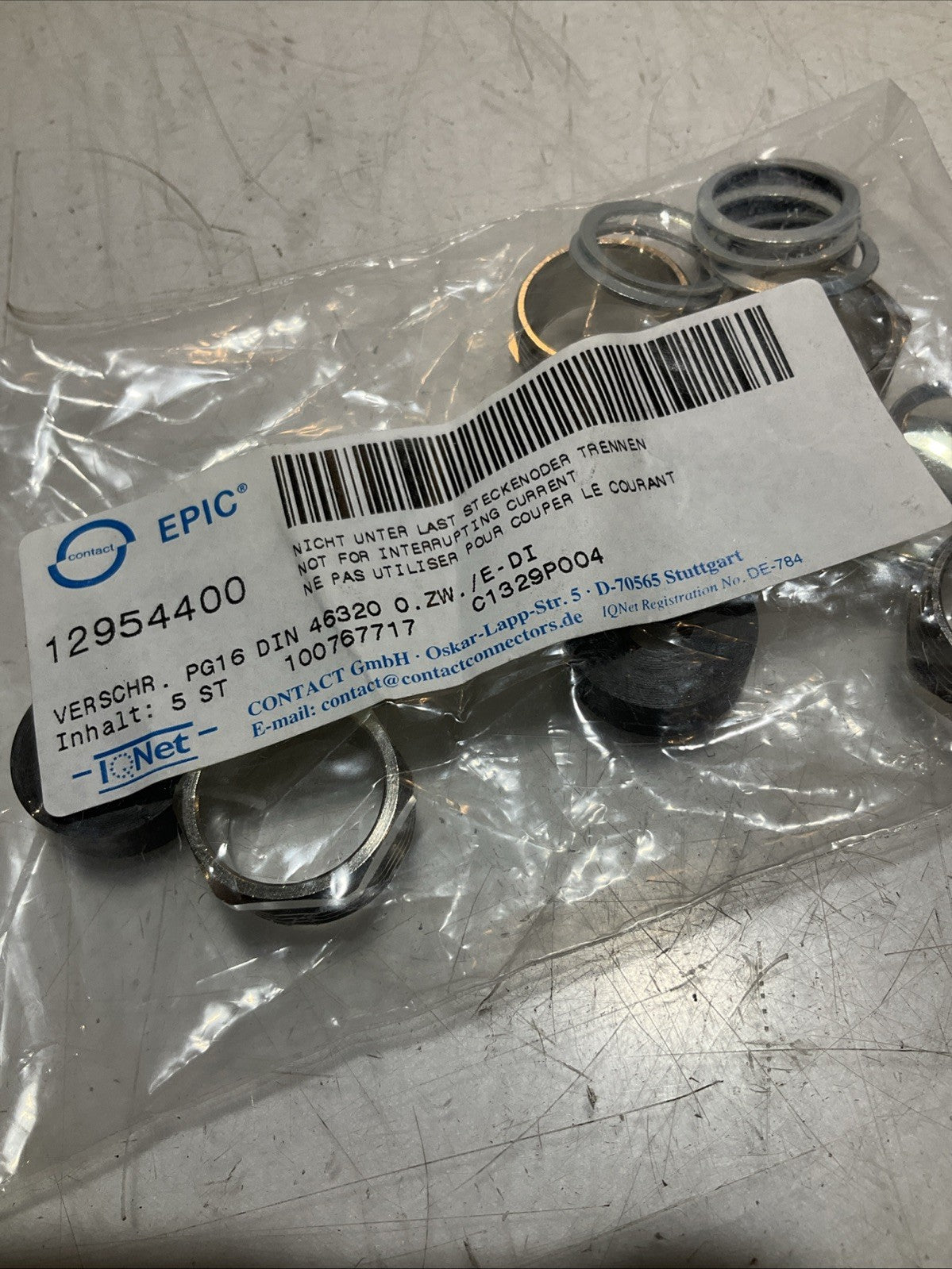 EPIC 12954400 LAP CABLE CONNECTOR Y2M