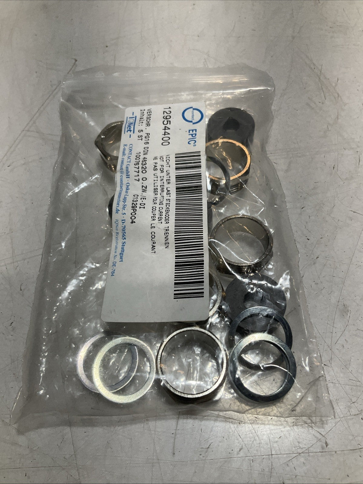 EPIC 12954400 LAP CABLE CONNECTOR Y2M