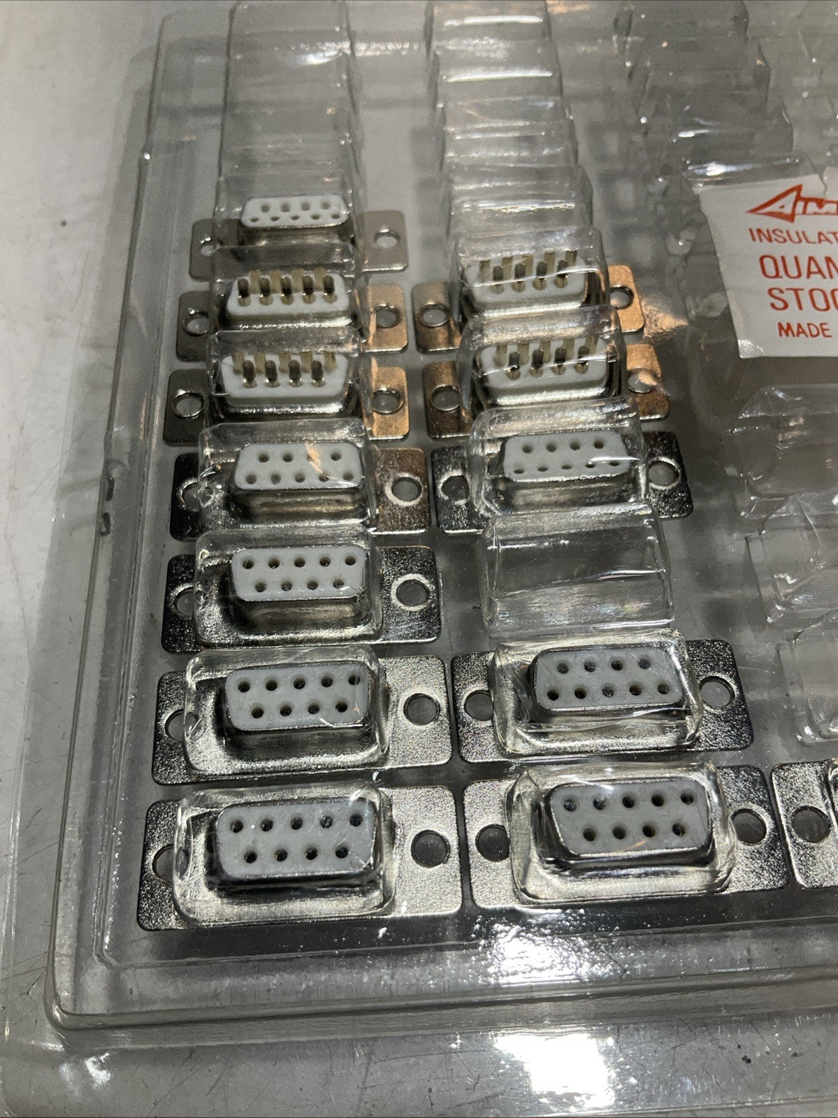 AIM ELECTRONICS UL-94V-0 ELECTRONIC INSULATOR LOT OF 13 Z2M