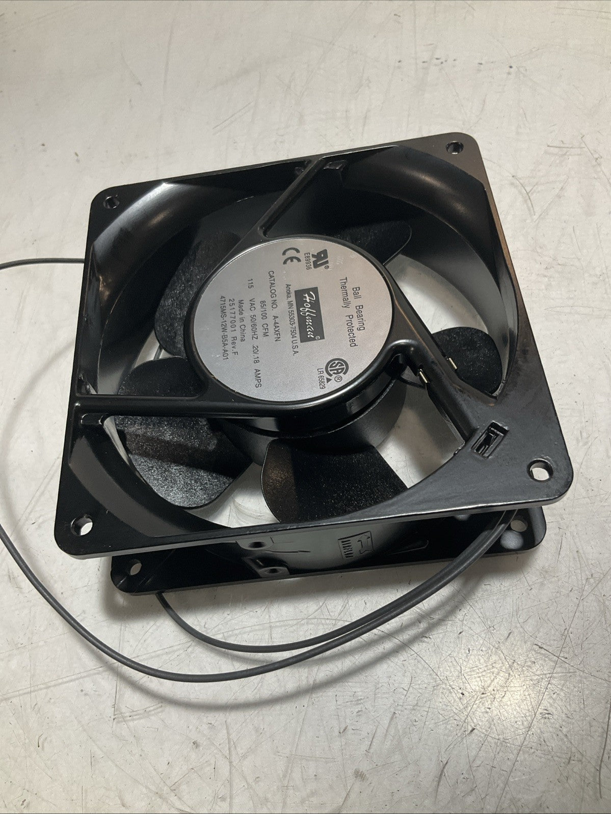 HOFFMAN A4AXFN COOLING FAN 115V 50/60HZ U3S