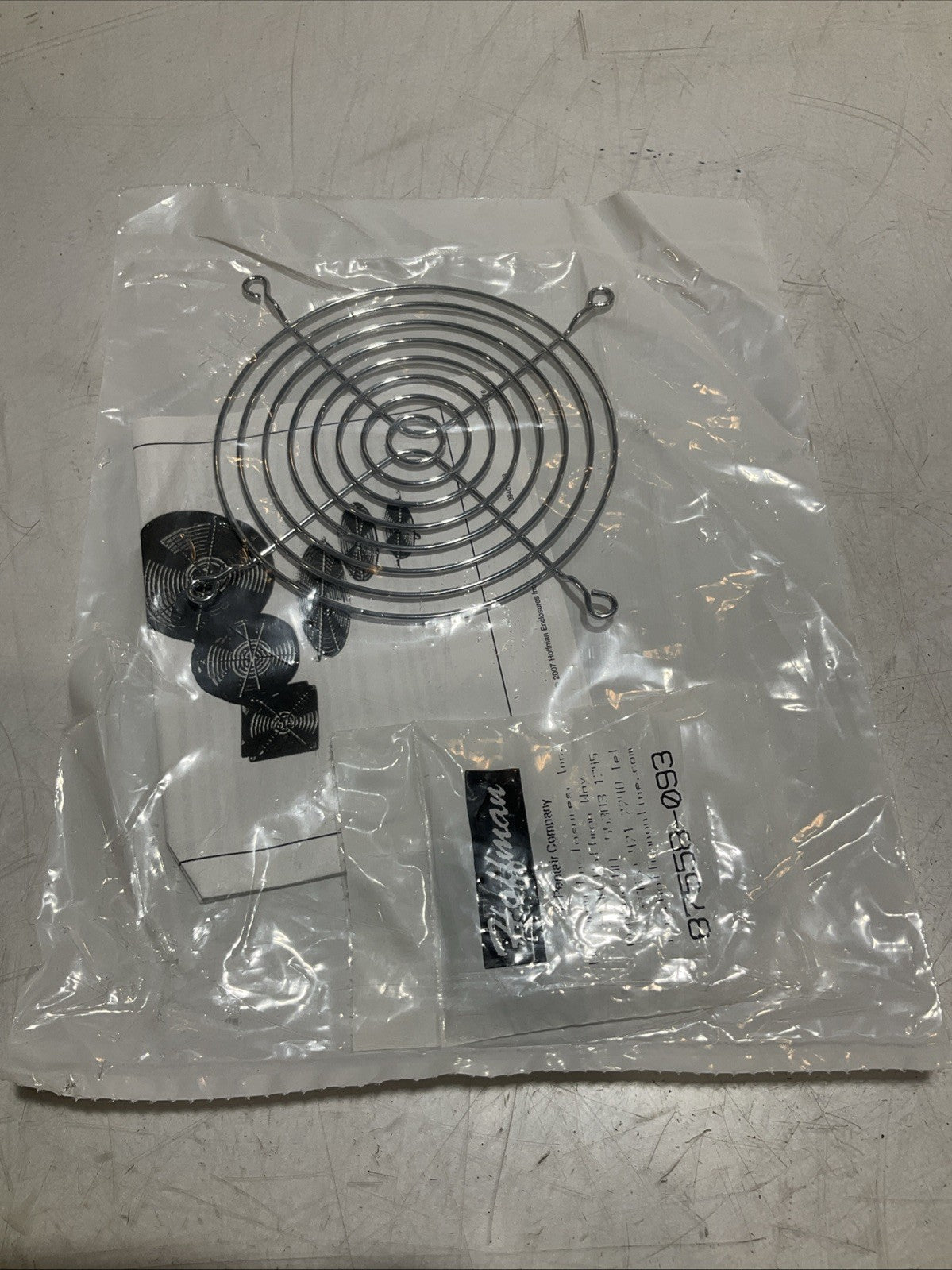 HOFFMAN A4AXFN COOLING FAN 115V 50/60HZ U3S