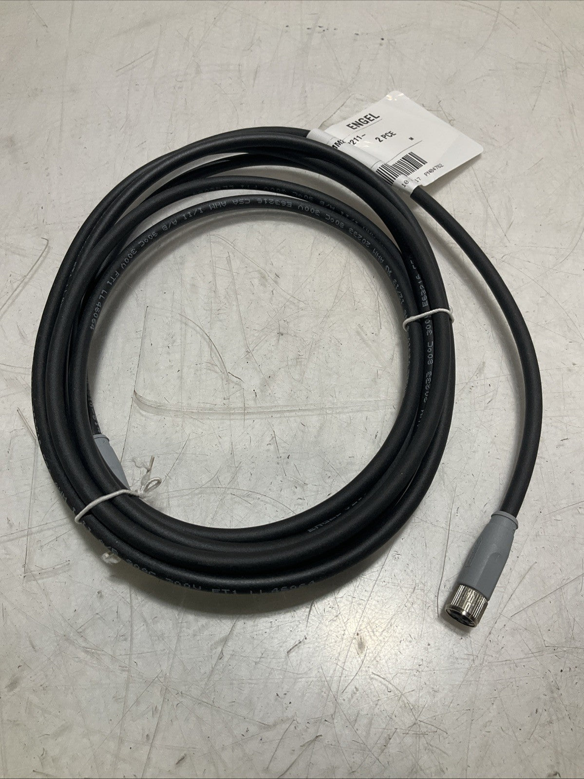 ENGEL 02211-8504 CABLE W CONNECTOR 4X0.34MM LOT OF 2 Z2M