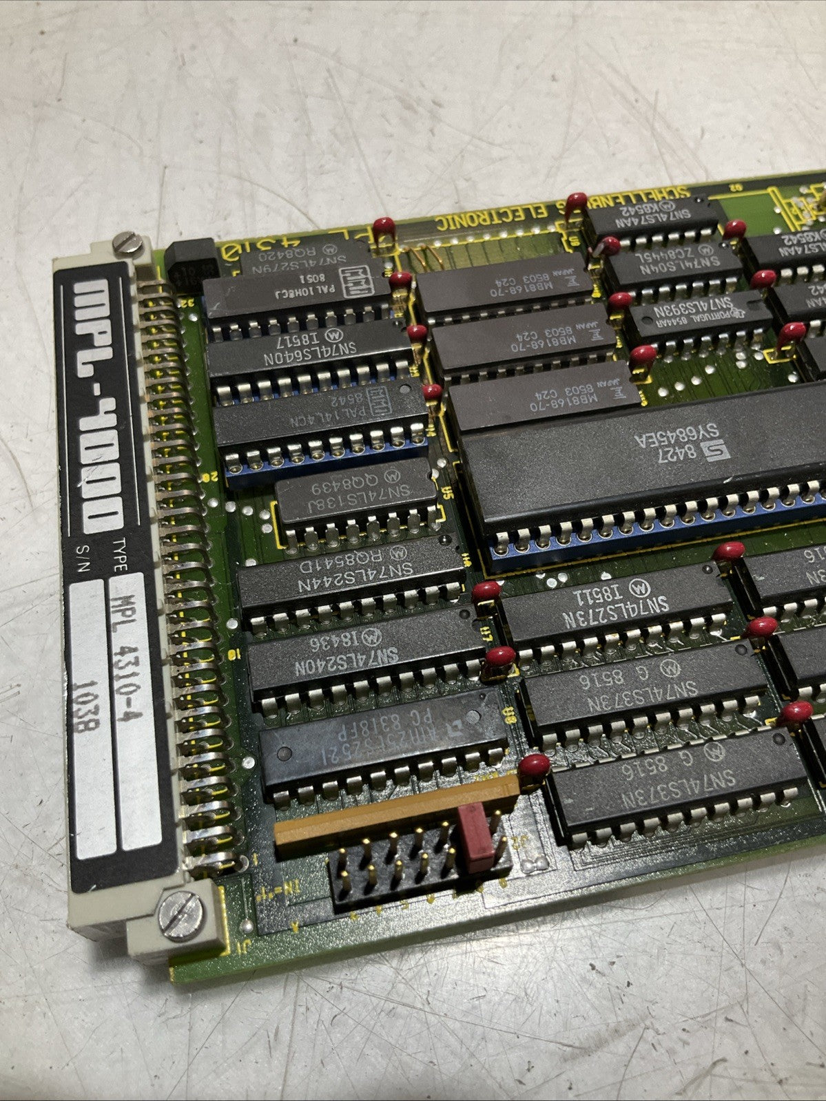SCHELLENBER ELECTRONIC MPL4310-4 MPL-4000 CIRCUIT BOARD CARD Z2M