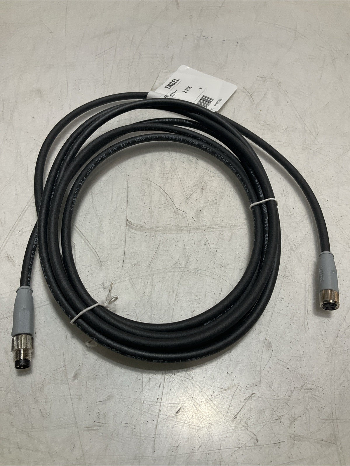 ENGEL 02211-8504 CABLE W CONNECTOR 4X0.34MM LOT OF 2 Z2M