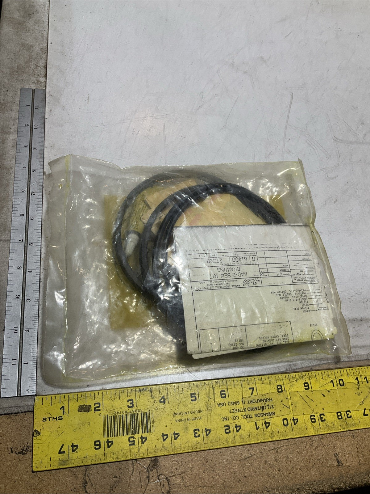 HASKEL 27369 AIR DRIVE SEAL KIT Z2M