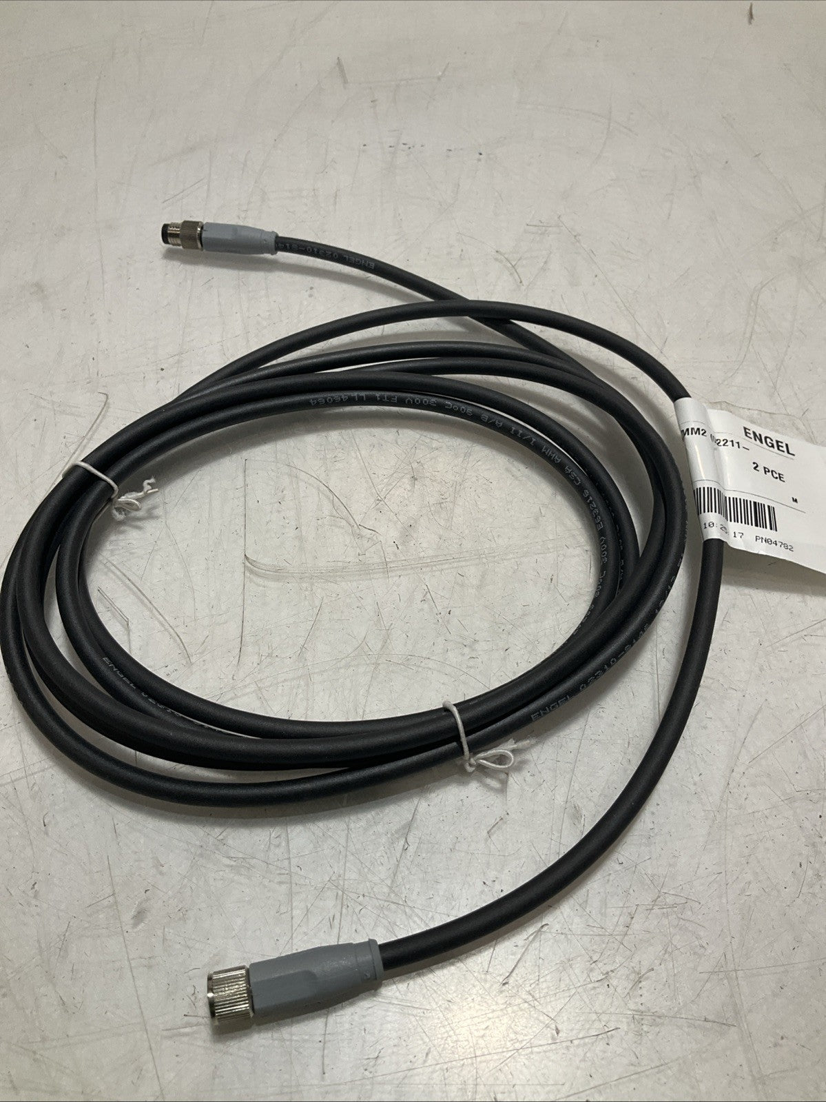 ENGEL 02211-8504 CABLE W CONNECTOR 4X0.34MM LOT OF 2 Z2M