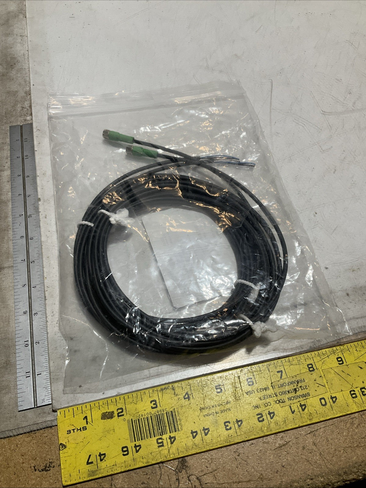 PHOENIX CONTACT 1681868 CABLE ASSEMBLY WITH 4 POLE M8 SOCKET Z2M