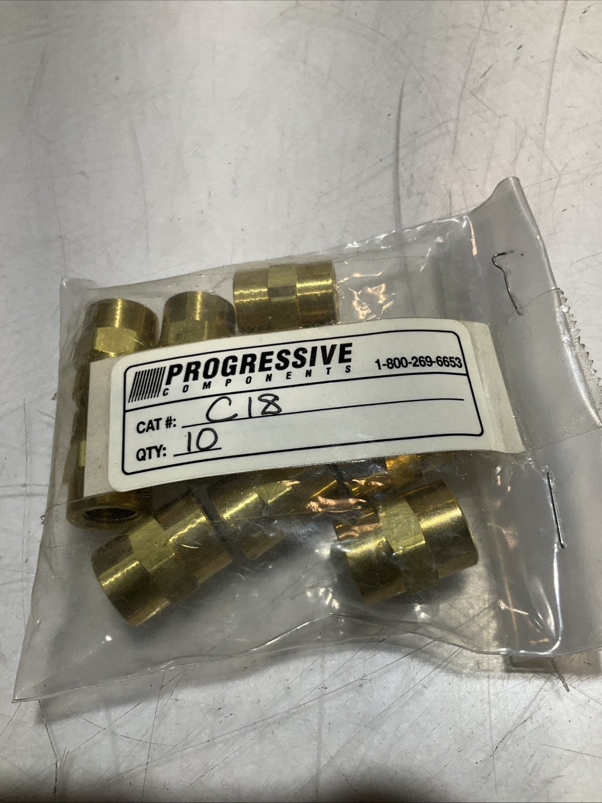 PARKER X209P-8-4 FEMALE BRASS FLUIT PIPE FITTING CONNECTOR Z2M