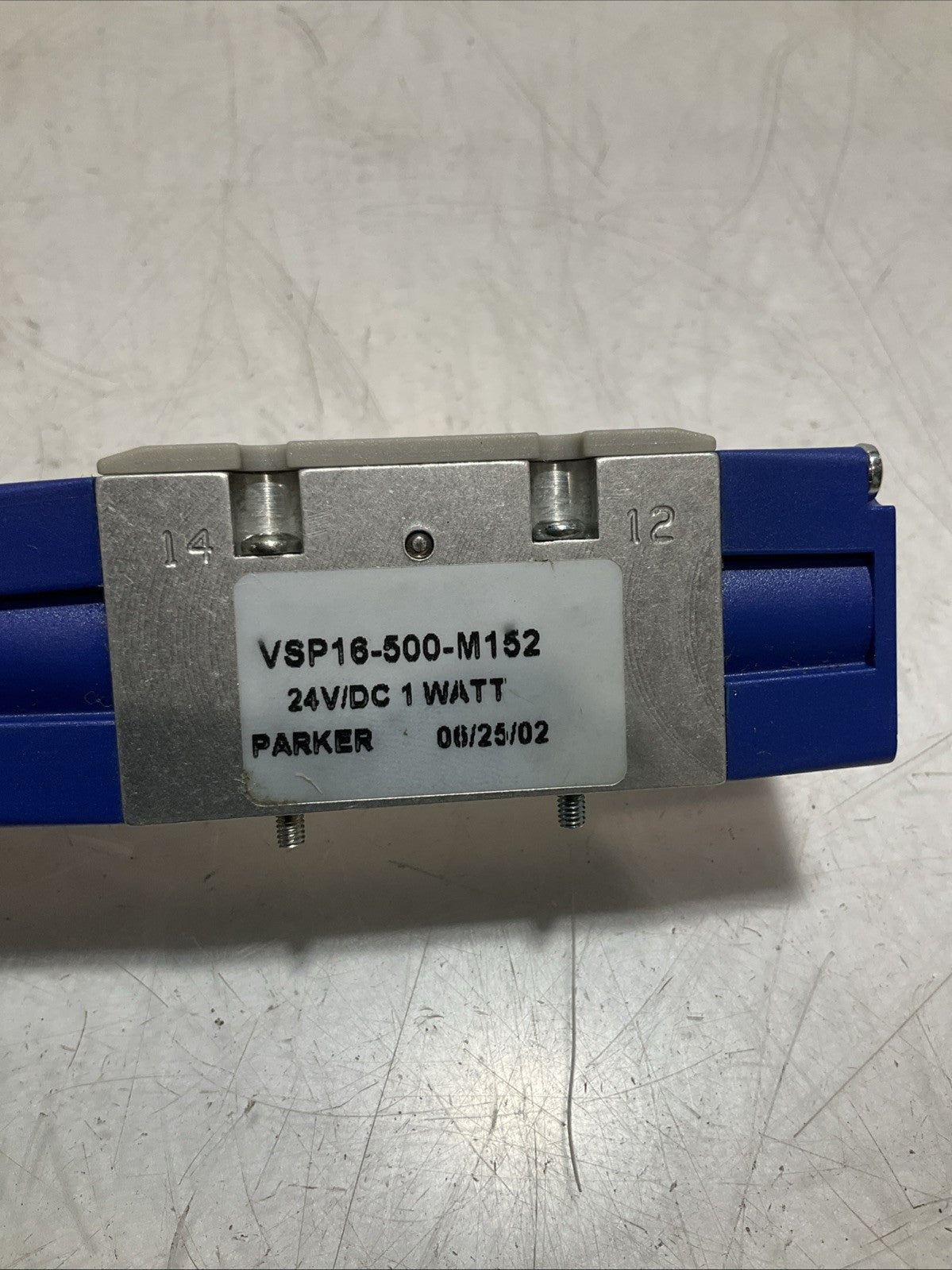 PARKER VSP16-500-M152 PNEUMATIC DIVISION VALVE Z2M