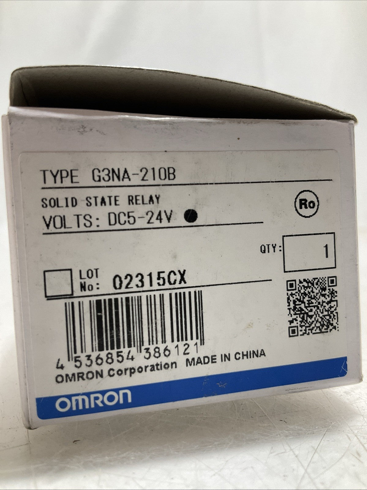OMRON G3NA-210B SOLID STATE RELAY 240VAC Z2M