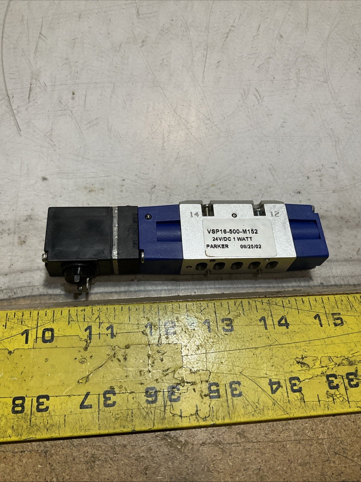 PARKER VSP16-500-M152 PNEUMATIC DIVISION VALVE Z2M