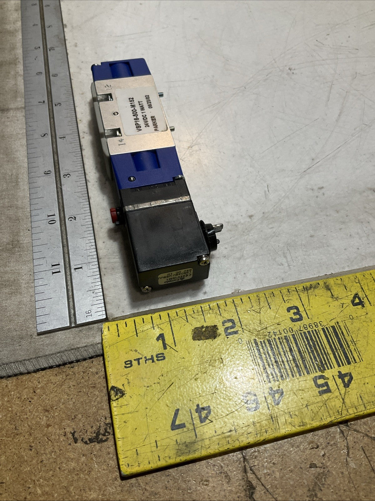 PARKER VSP16-500-M152 PNEUMATIC DIVISION VALVE Z2M