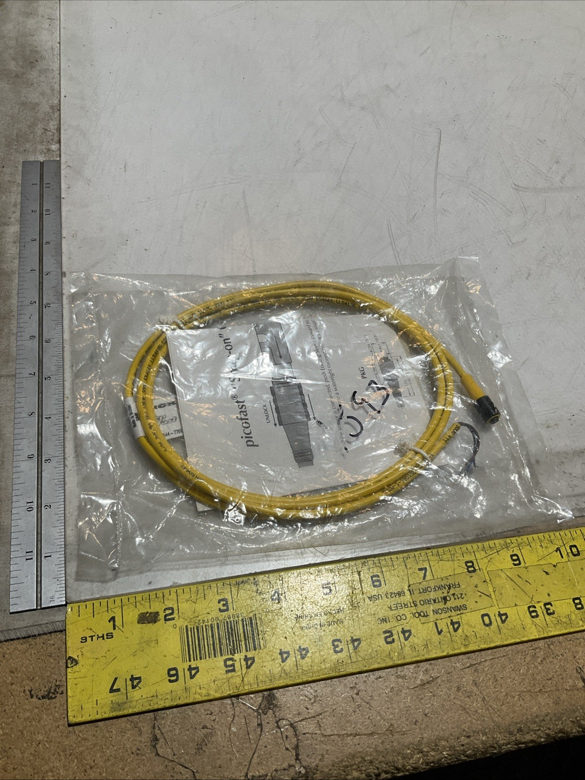 TURCK PKG3Z-2 UNTERMINATED SENSOR ACTUATOR CABLE Y2M