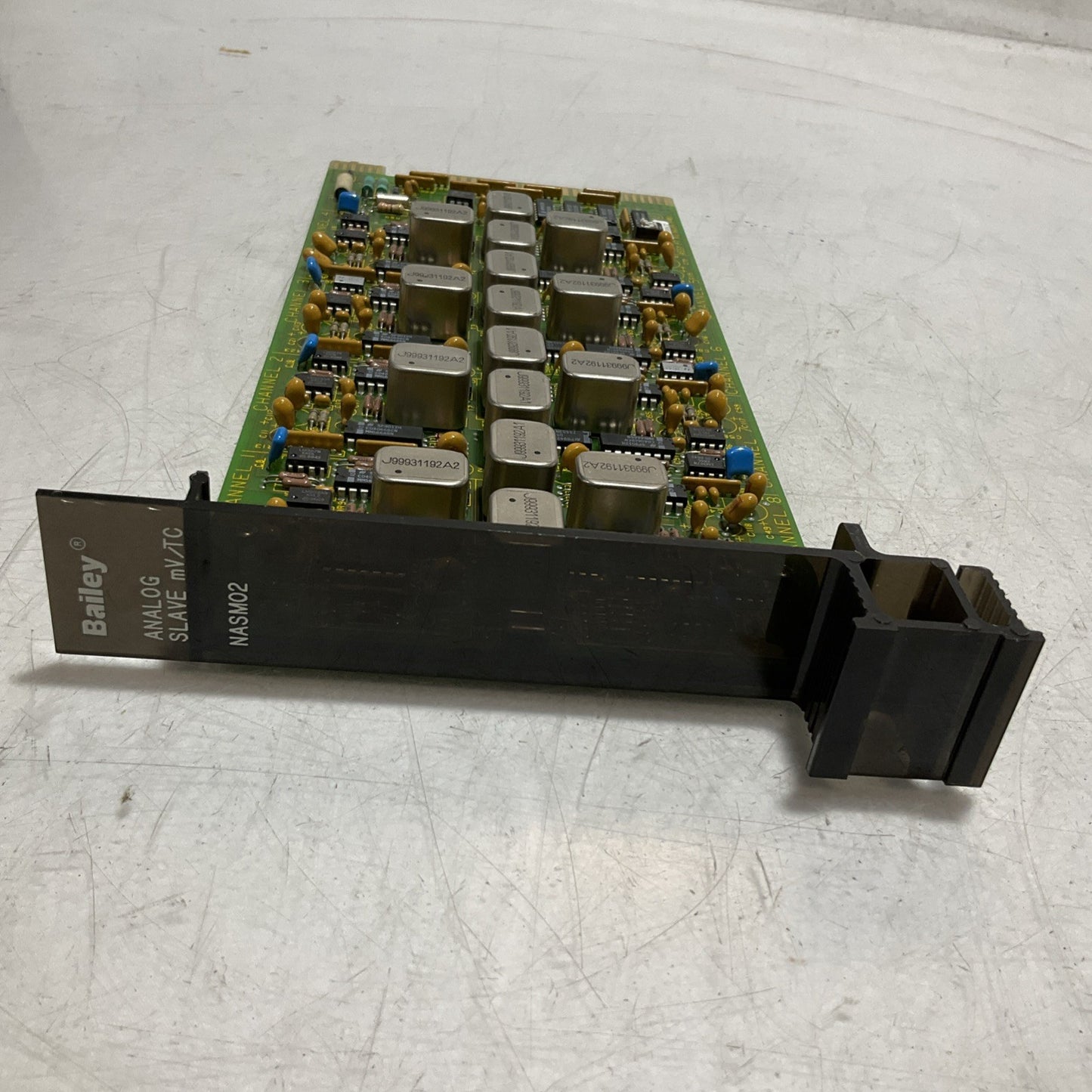 BAILEY NASMO2 6634743 JANALOG SLAVE MV/TC MODULE 15VDC 2.5VA 8 CHANNEL Y2M