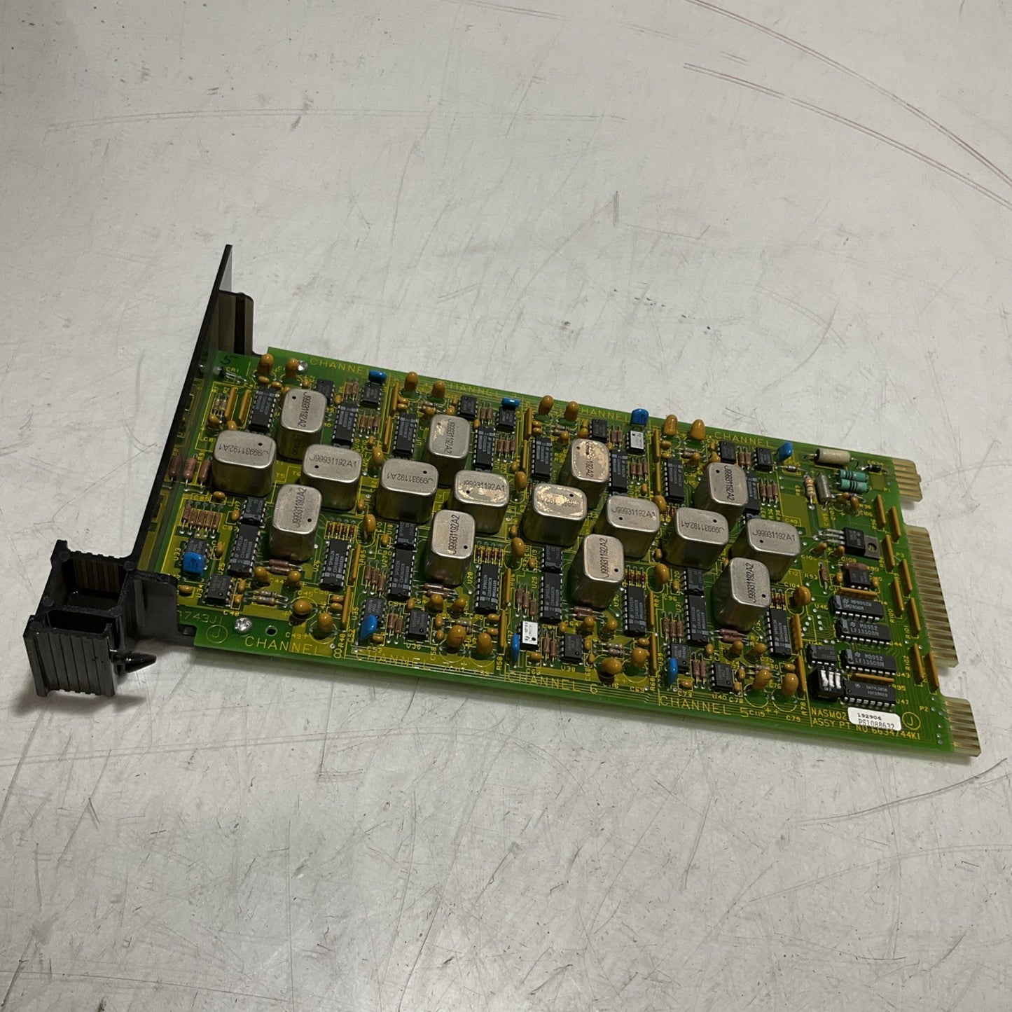 BAILEY NASMO2 6634743 JANALOG SLAVE MV/TC MODULE 15VDC 2.5VA 8 CHANNEL Y2M