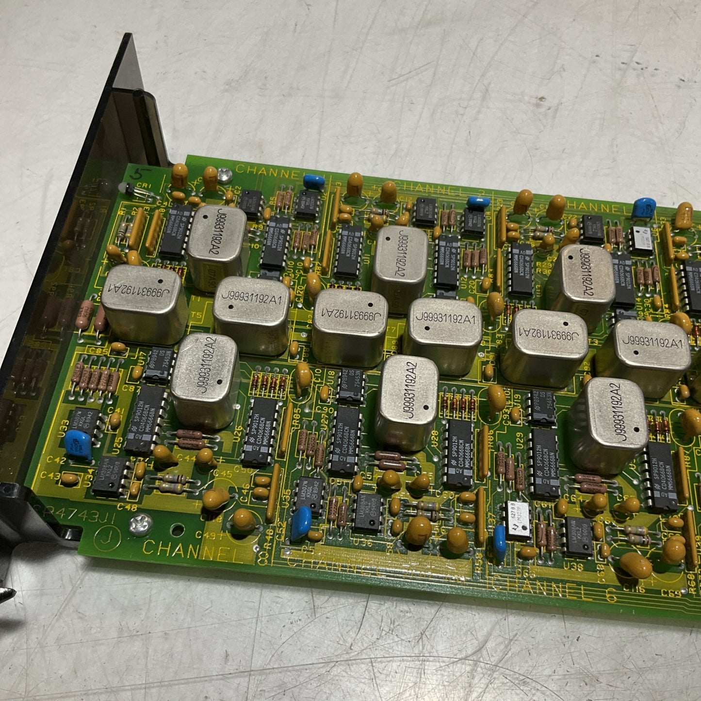 BAILEY NASMO2 6634743 JANALOG SLAVE MV/TC MODULE 15VDC 2.5VA 8 CHANNEL Y2M