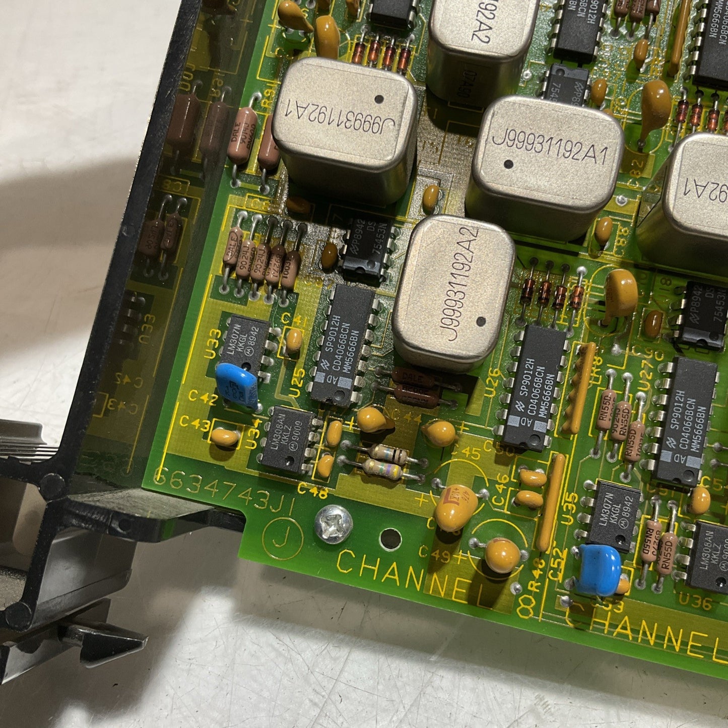 BAILEY NASMO2 6634743 JANALOG SLAVE MV/TC MODULE 15VDC 2.5VA 8 CHANNEL Y2M
