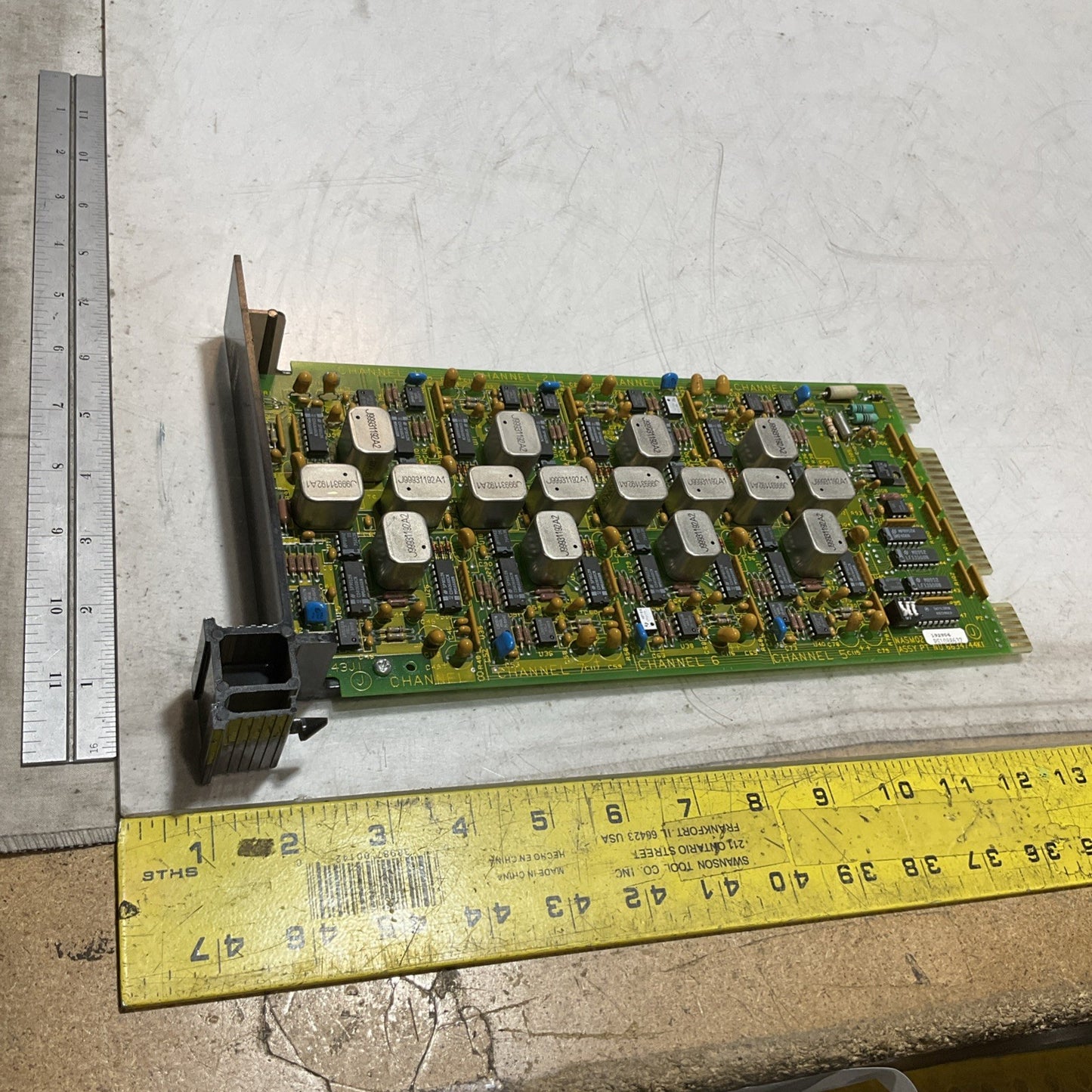 BAILEY NASMO2 6634743 JANALOG SLAVE MV/TC MODULE 15VDC 2.5VA 8 CHANNEL Y2M