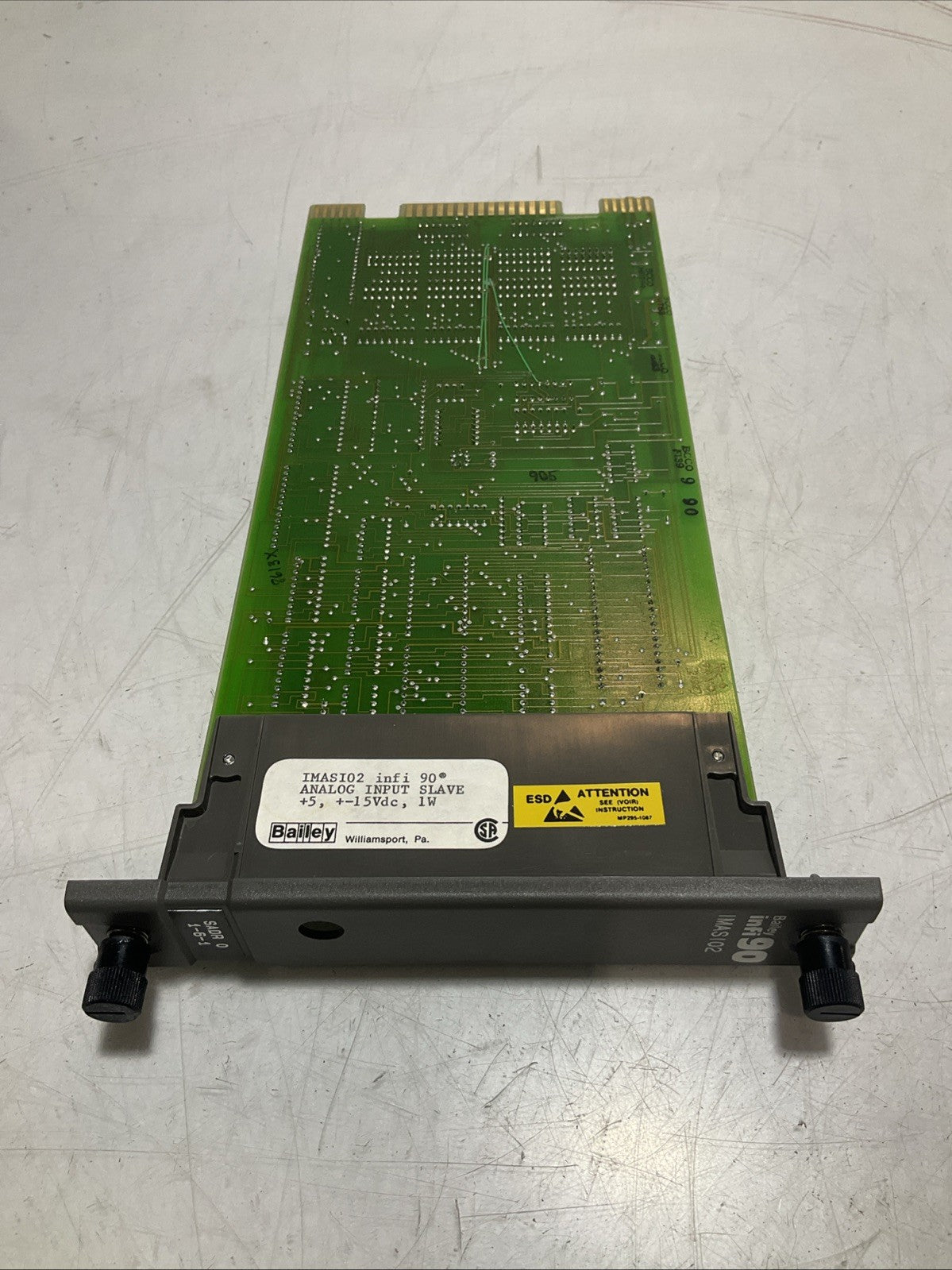 BAILEY INFI90 IMASI02 ANALOG INPUT SLAVE MODULE 15VDC Y2M