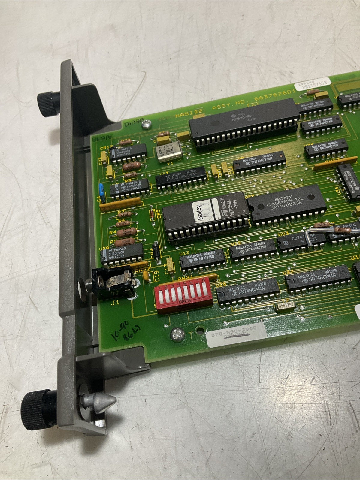 BAILEY INFI90 IMASI02 ANALOG INPUT SLAVE MODULE 15VDC Y2M