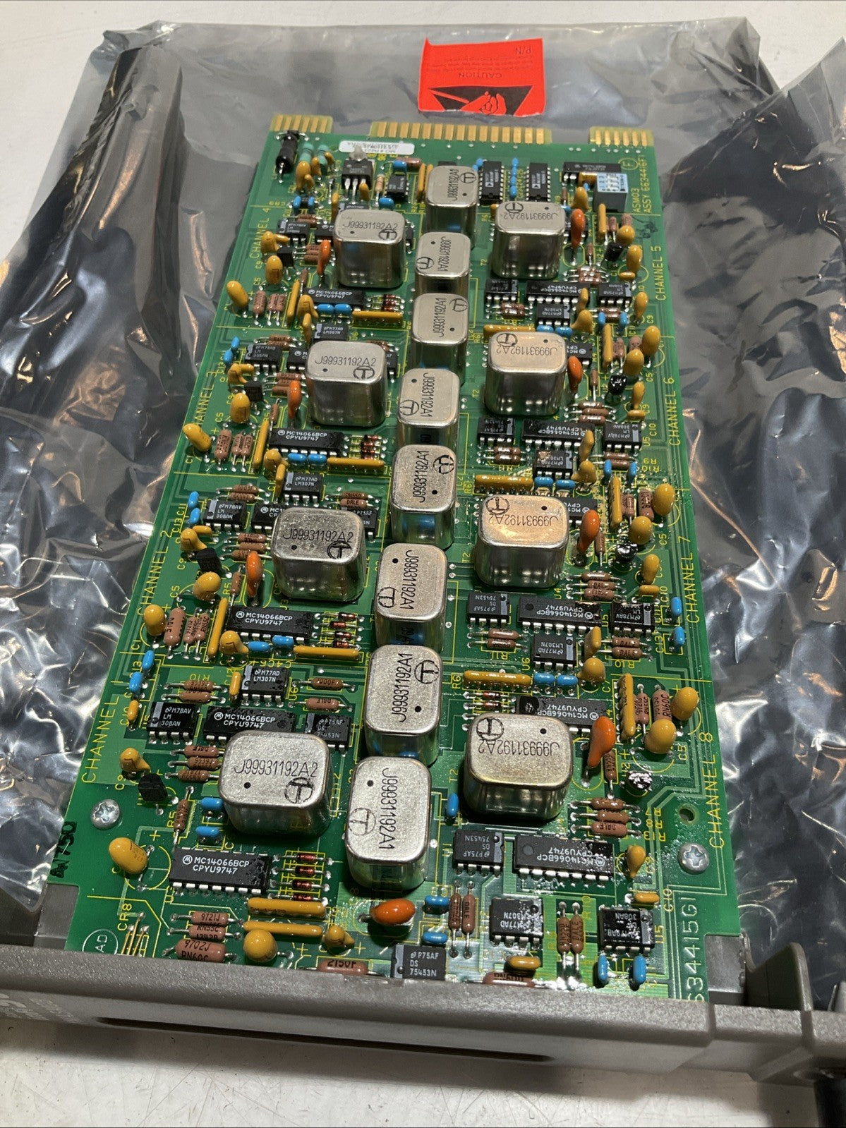 BAILEY INFI90 IMASMO3 6634415G1 ANALOG I/0 OUTPUT SLAVE MODULE 15VDC Y2M