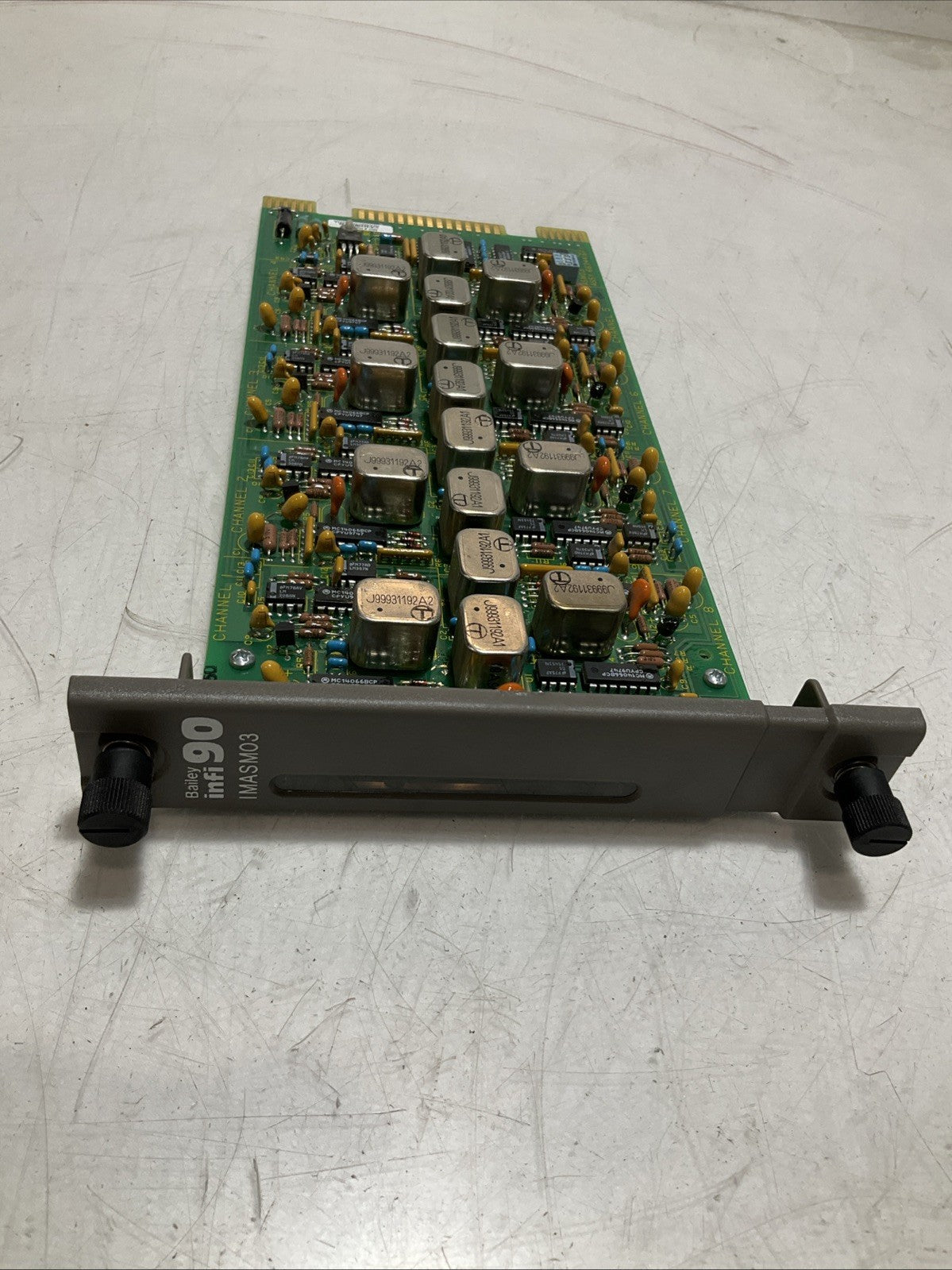 BAILEY INFI90 IMASMO3 6634415G1 ANALOG I/0 OUTPUT SLAVE MODULE 15VDC Y2M