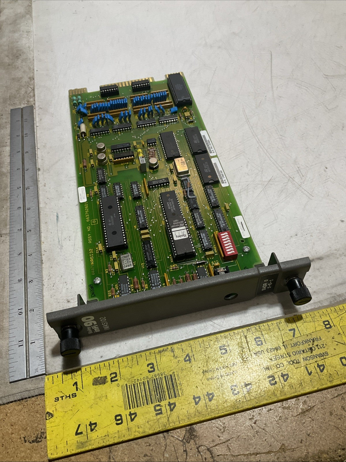 BAILEY INFI90 IMASI02 ANALOG INPUT SLAVE MODULE 15VDC Y2M